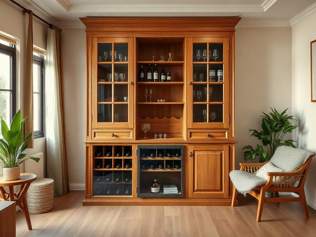 Tủ Rượu Gỗ Sồi: Kinh Nghiệm Chọn Mua Từ Thợ Mộc 15 Năm 7 Tủ rượu gỗ sồi - Tủ rượu gỗ sồi có thực sự đáng đầu tư cho không gian sống?