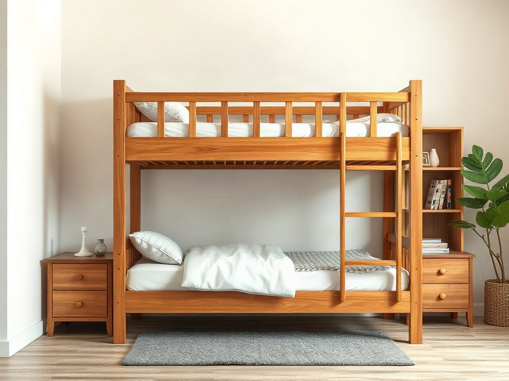 Giường tầng cho bé quận 7: kinh nghiệm chọn mua an toàn từ thợ mộc 15 Giường tầng cho bé quận 7 - Các mẫu giường tầng phù hợp với trẻ em đang được ưa chuộng