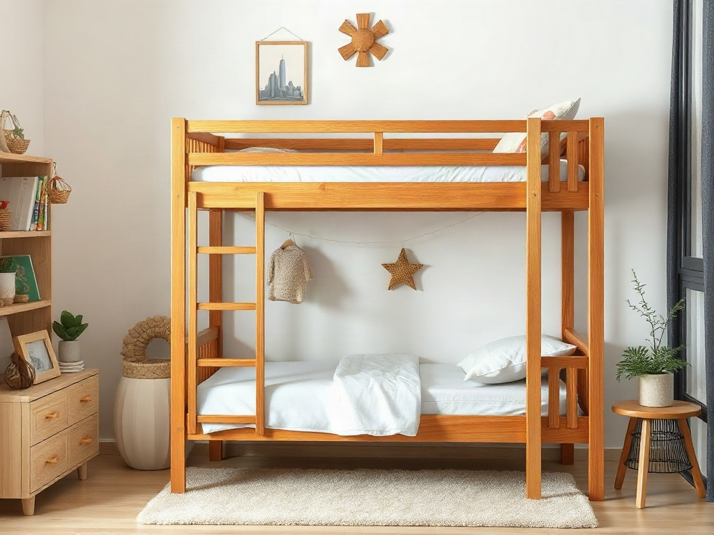 Giường tầng cho bé quận 7: kinh nghiệm chọn mua an toàn từ thợ mộc 28 Giường tầng cho bé quận 7 - Đảm bảo an toàn khi bé sử dụng giường tầng, yếu tố không thể thỏa hiệp