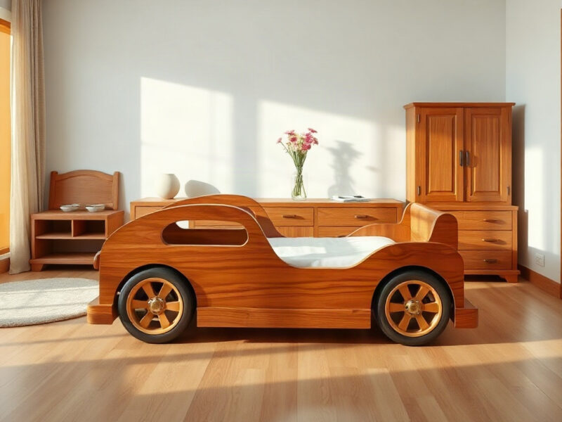 Giường xếp có bánh xe di chuyển