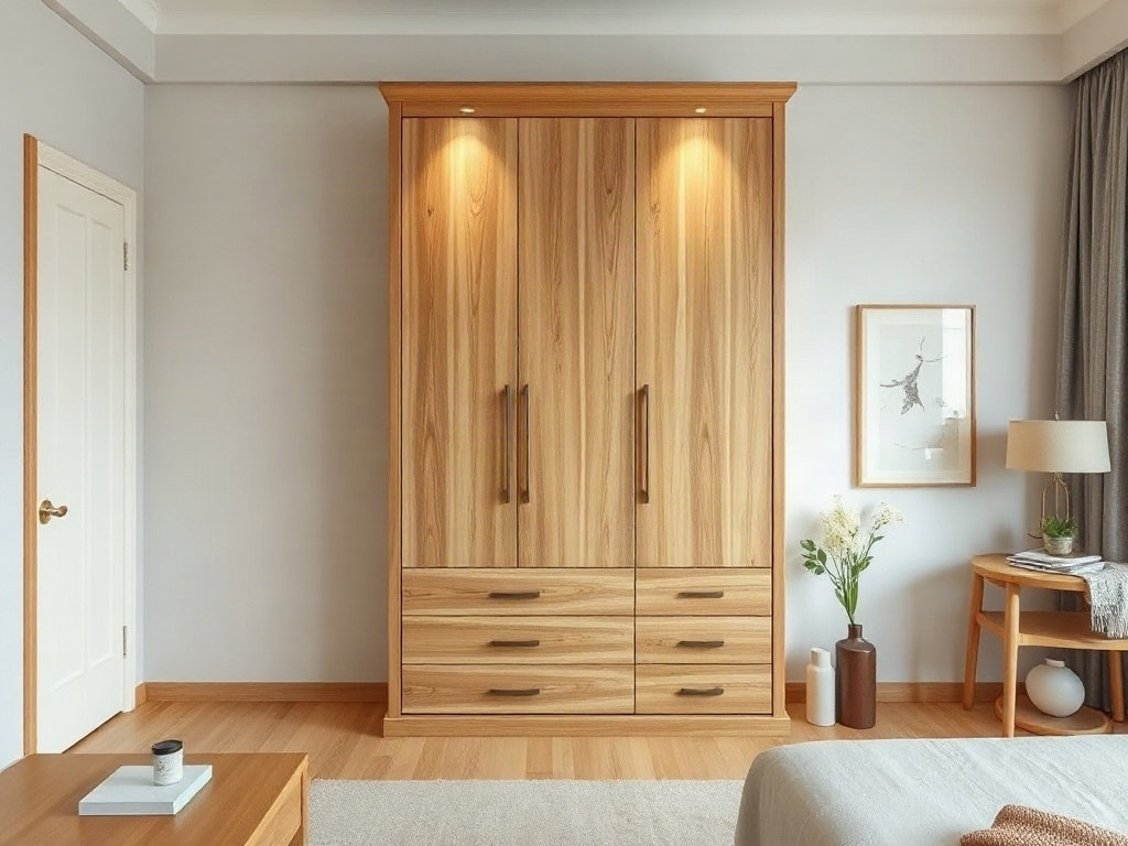 Mẫu tủ quần áo 3 buồng hiện đại - Giá bán mẫu tủ quần áo 3 buồng hiện đại tham khảo