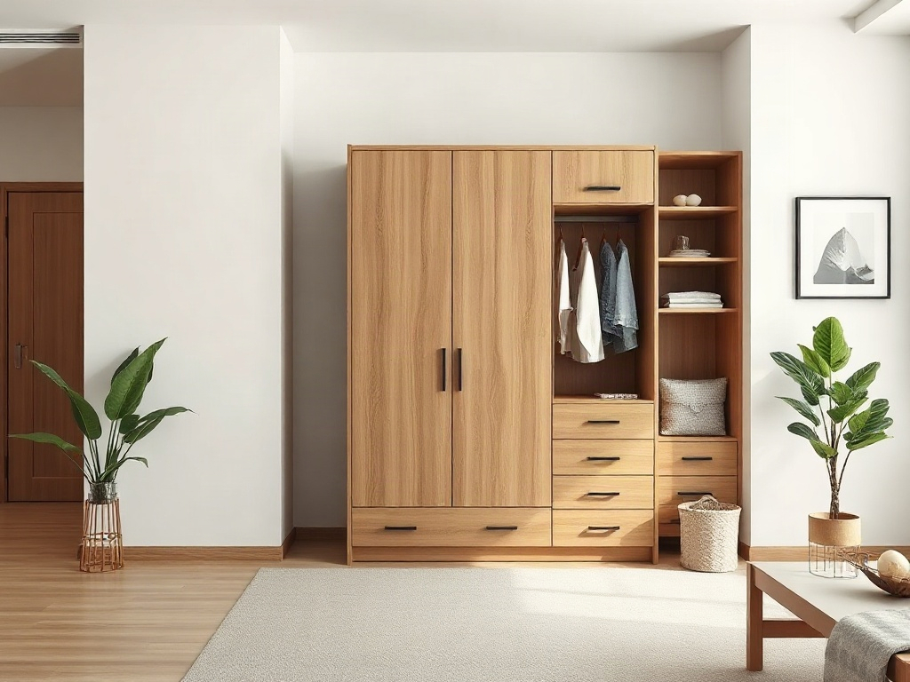 Mẫu tủ quần áo 3 buồng hiện đại - Tư vấn kích thước tủ quần áo 3 buồng hợp lý