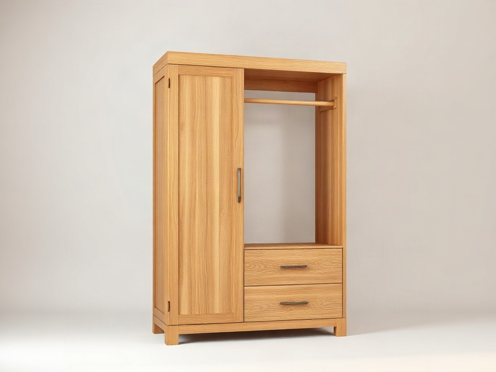 Tủ Quần Áo Cửa Lùa 4 Cánh: Giải Pháp Tiết Kiệm Diện Tích Từ Thợ Mộc 15 Năm 49 Tủ quần áo cửa lùa 4 cánh - Phối hợp tủ cửa lùa 4 cánh hài hòa với tổng thể nội thất phòng ngủ