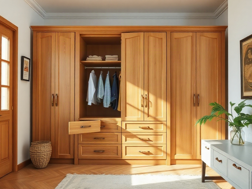 Tủ Quần Áo Gỗ Tự Nhiên Tại Bình Chánh: Kinh Nghiệm Chọn Mua Từ Thợ Mộc 15 Năm 6 Tủ quần áo gỗ tự nhiên tại Bình Chánh - Vì sao người Bình Chánh ngày càng chuộng tủ quần áo gỗ tự nhiên?