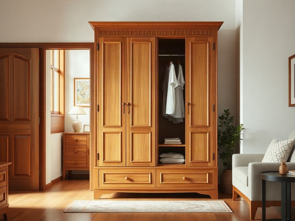 Tủ Quần Áo Gỗ Tự Nhiên Tại Bình Chánh: Kinh Nghiệm Chọn Mua Từ Thợ Mộc 15 Năm 55 Tủ quần áo gỗ tự nhiên tại Bình Chánh - Xu hướng thiết kế tủ quần áo gỗ tự nhiên đang được ưa chuộng